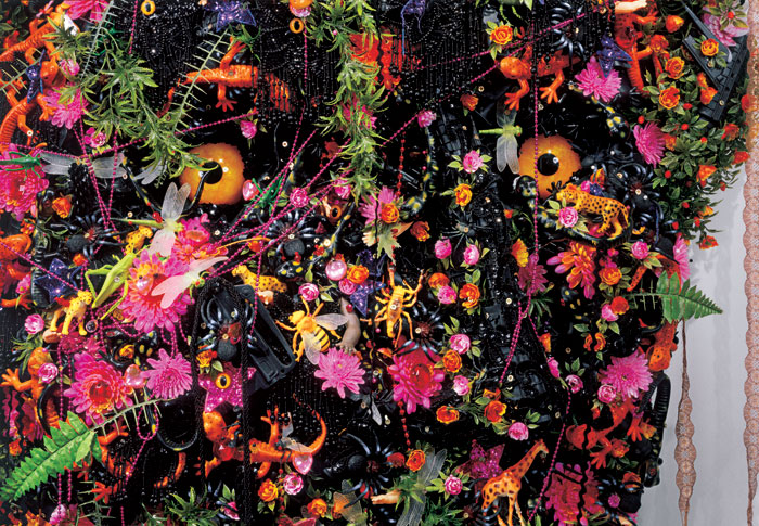 Black Queen (detail) 2004, approx 290cm x 160cm x 60cm