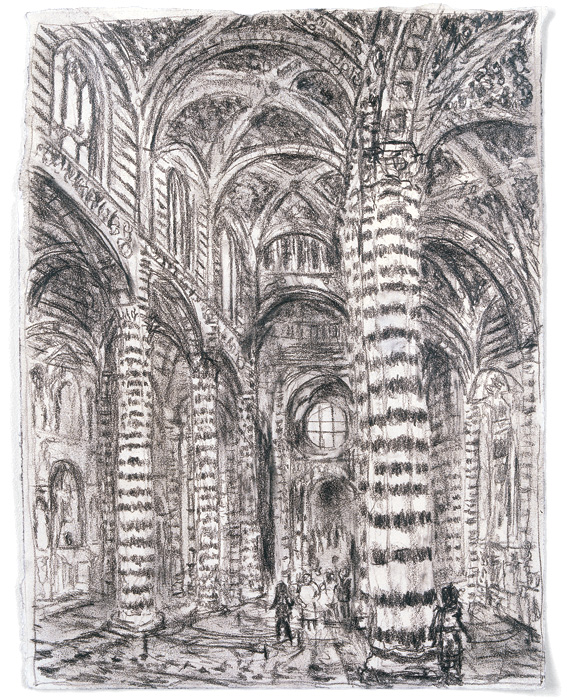 Sienna Cathedral, 31cm x 24cm, 1993