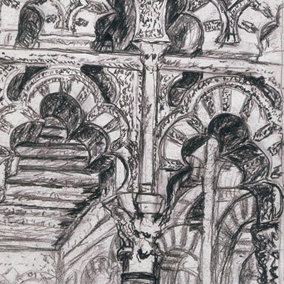 Selection from a series of Spanish drawings